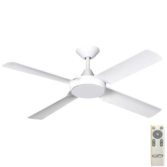 New Image V2 DC Ceiling Fan - MATT WHITE- 9 SPEED