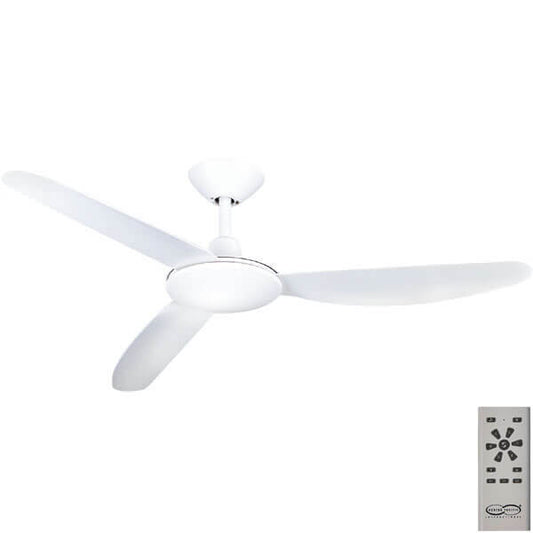 Polar DC Ceiling Fan by Hunter Pacific in White 48″