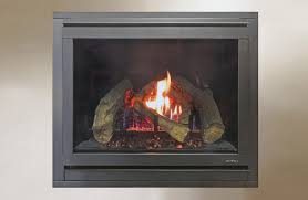 Heat & Glo 6X Inbuilt gas log Fire