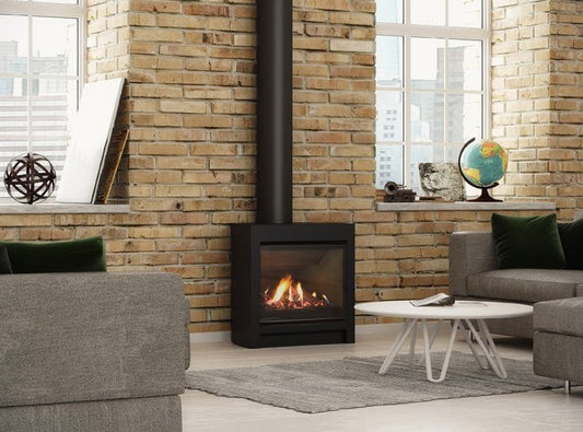Escea DFS730 Freestanding Gas Fireplace - Ex Display