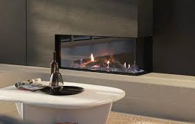 Escea DN1150 NG Corner Left Fireplace